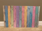 PatternPly® Full Coverage Pastel Woods sheet showing the pattern
