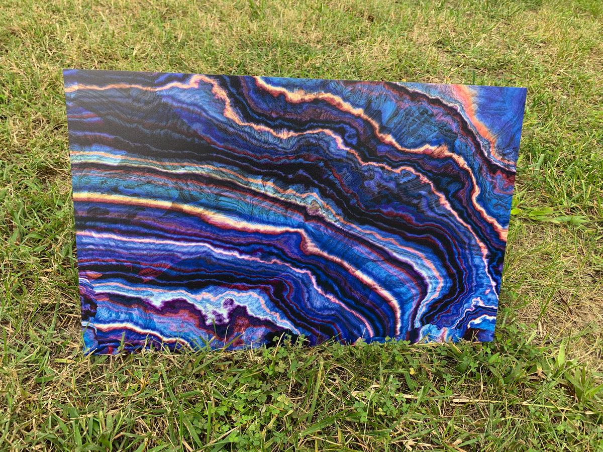PatternPly® Full Coverage Purple Gem sheet showing the pattern