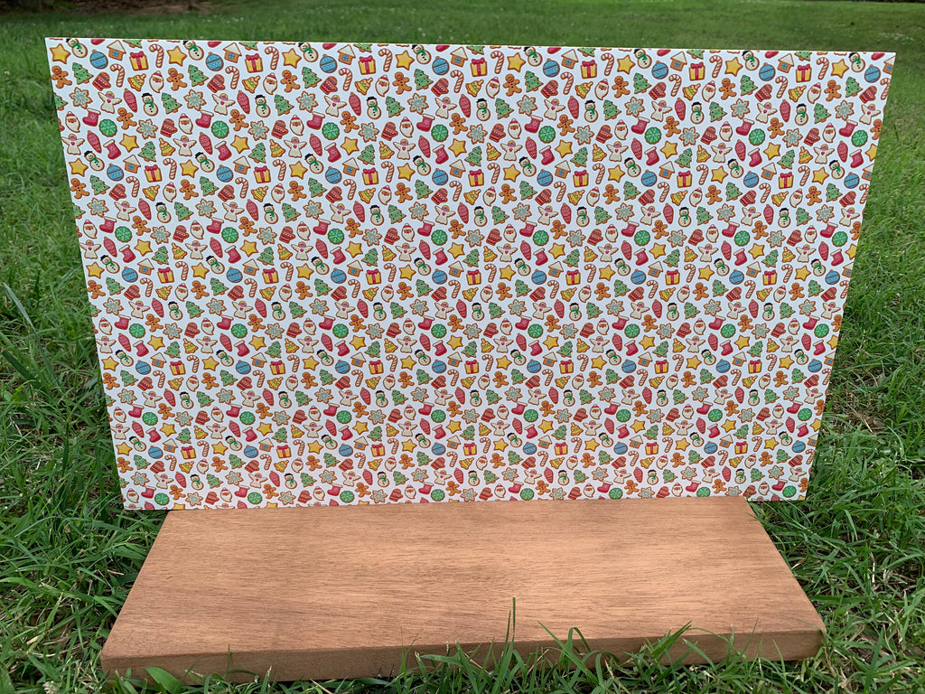 PatternPly® Full Coverage Sugar Cookie Assortment sheet showing the pattern