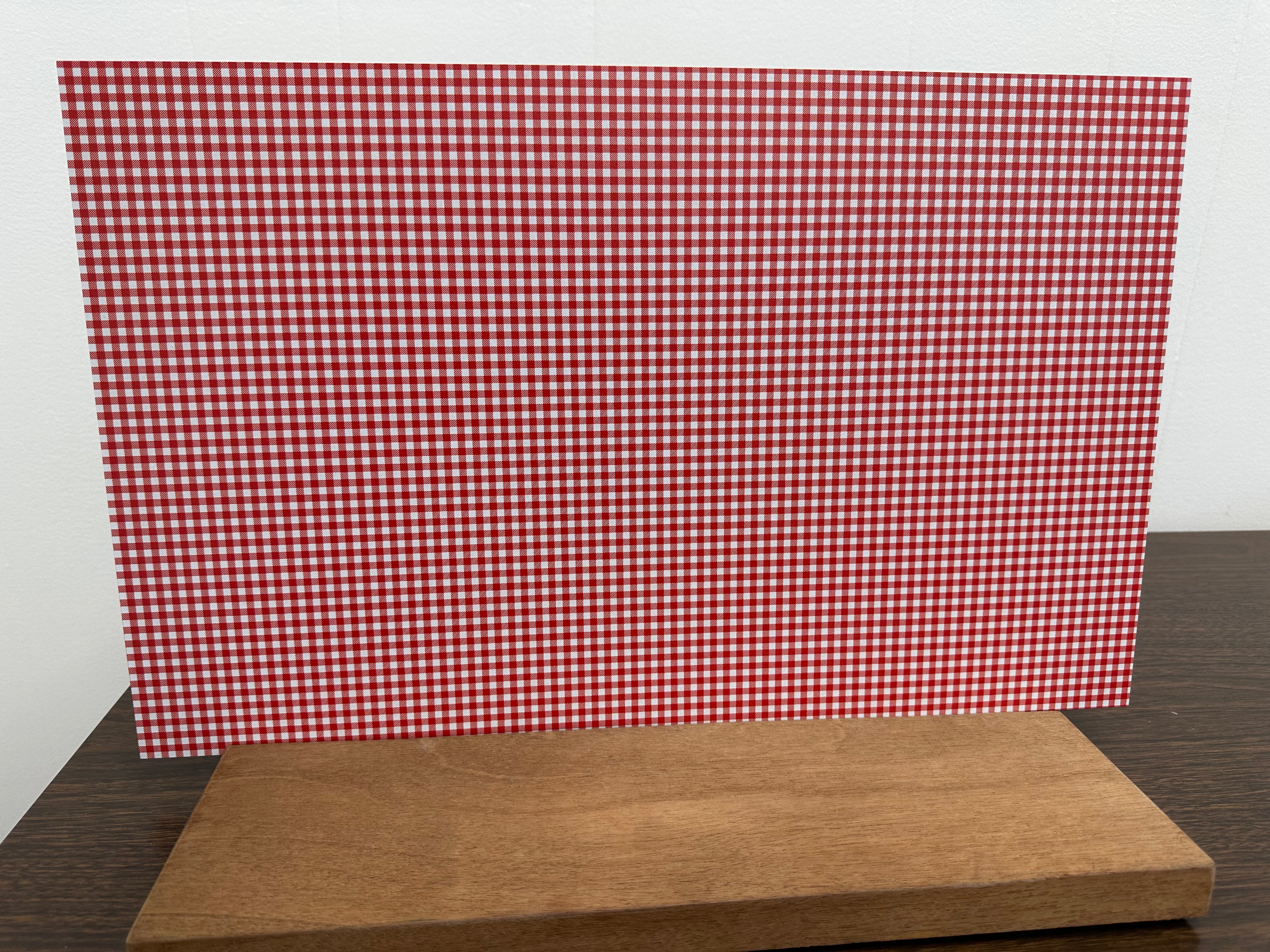 PatternPly® Full Coverage Micro Red Plaid product photo 4