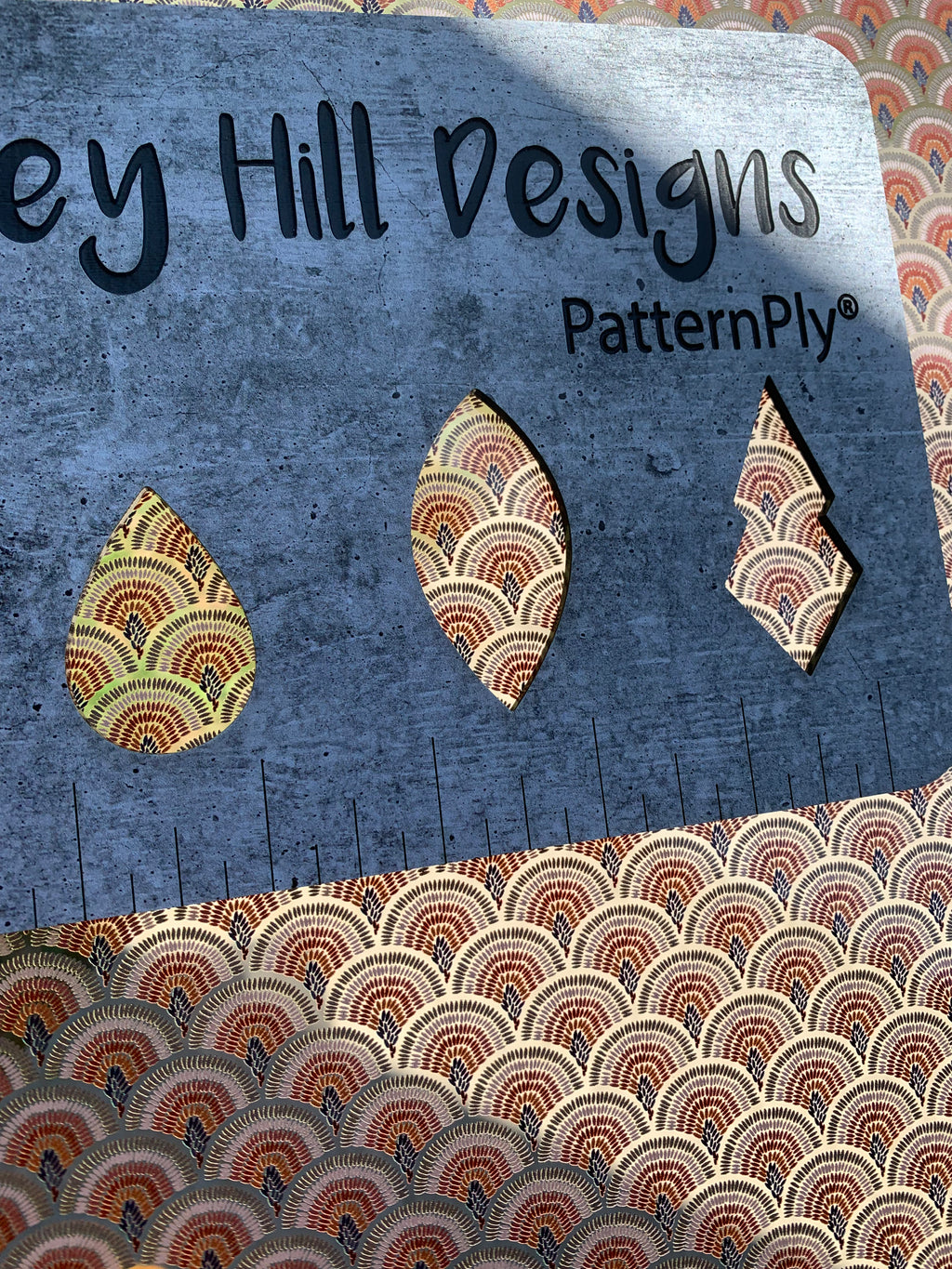 PatternPly® Scattered Mini Bohemian Arches sheet showing the pattern