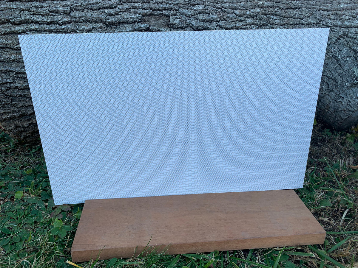 PatternPly® Full Coverage Micro White and Gold Geometric product photo 4