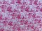 PatternPly® Full Coverage Pink and White Tie Dye sheet showing the pattern