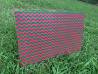 PatternPly® Full Coverage Red and Green Chevron product photo 3