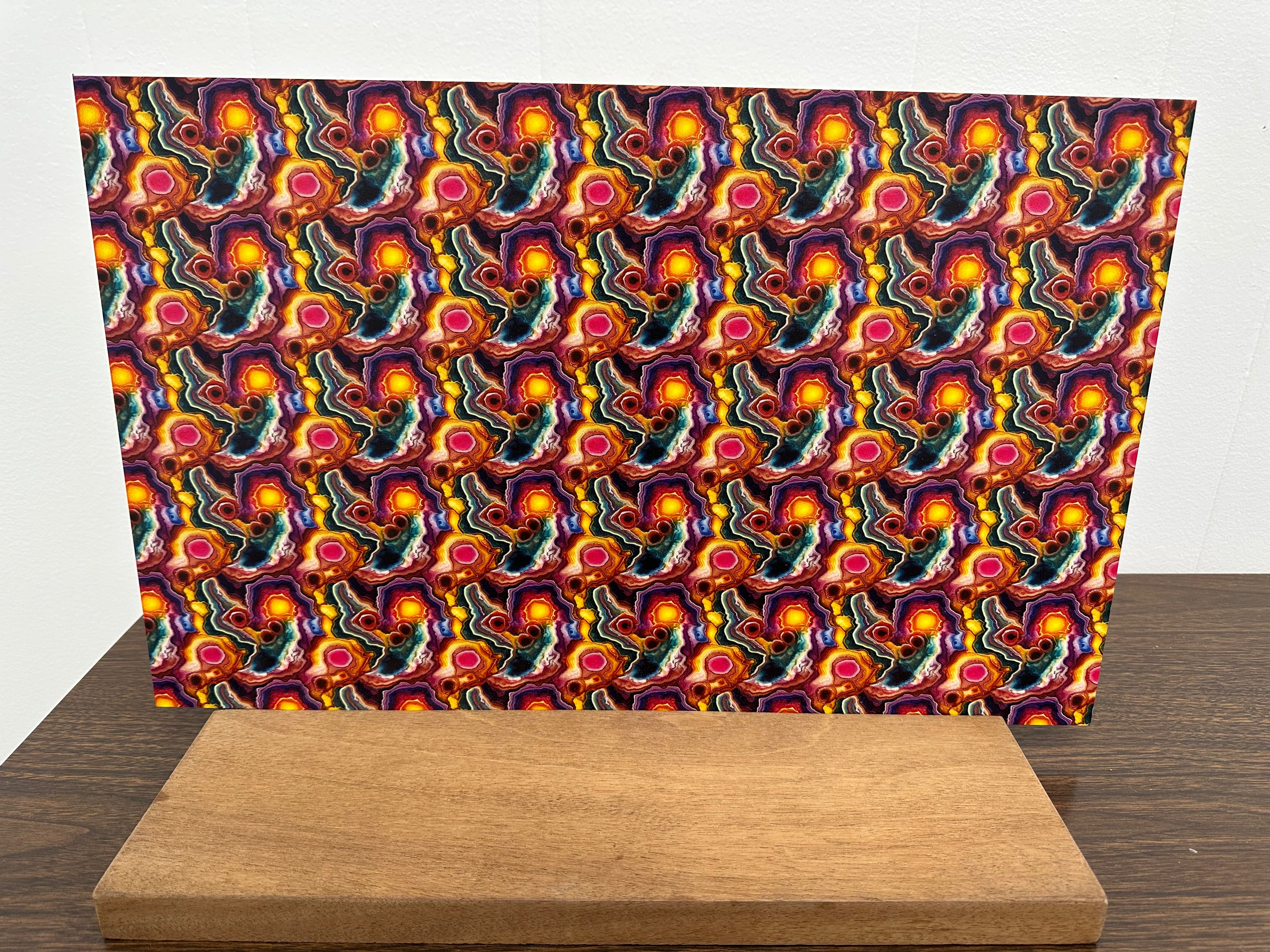 PatternPly® Full Coverage Jazzy Geode sheet showing the pattern