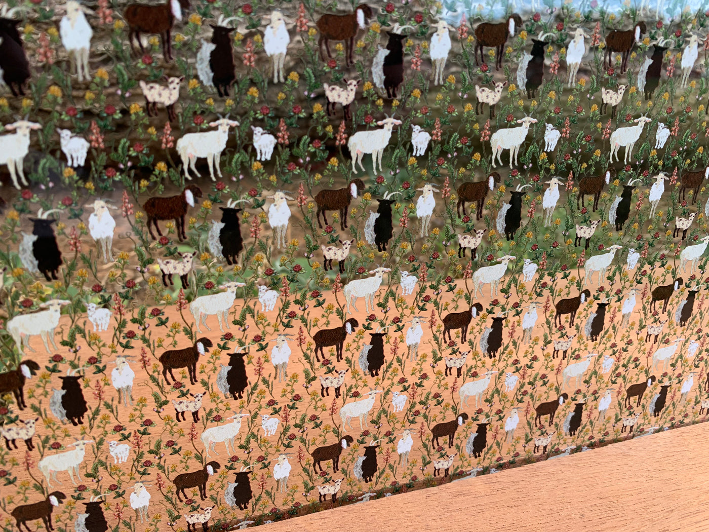 PatternPly® Scattered Goats
