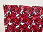 PatternPly® Full Coverage Red, White, and Pink Petals sheet showing the pattern