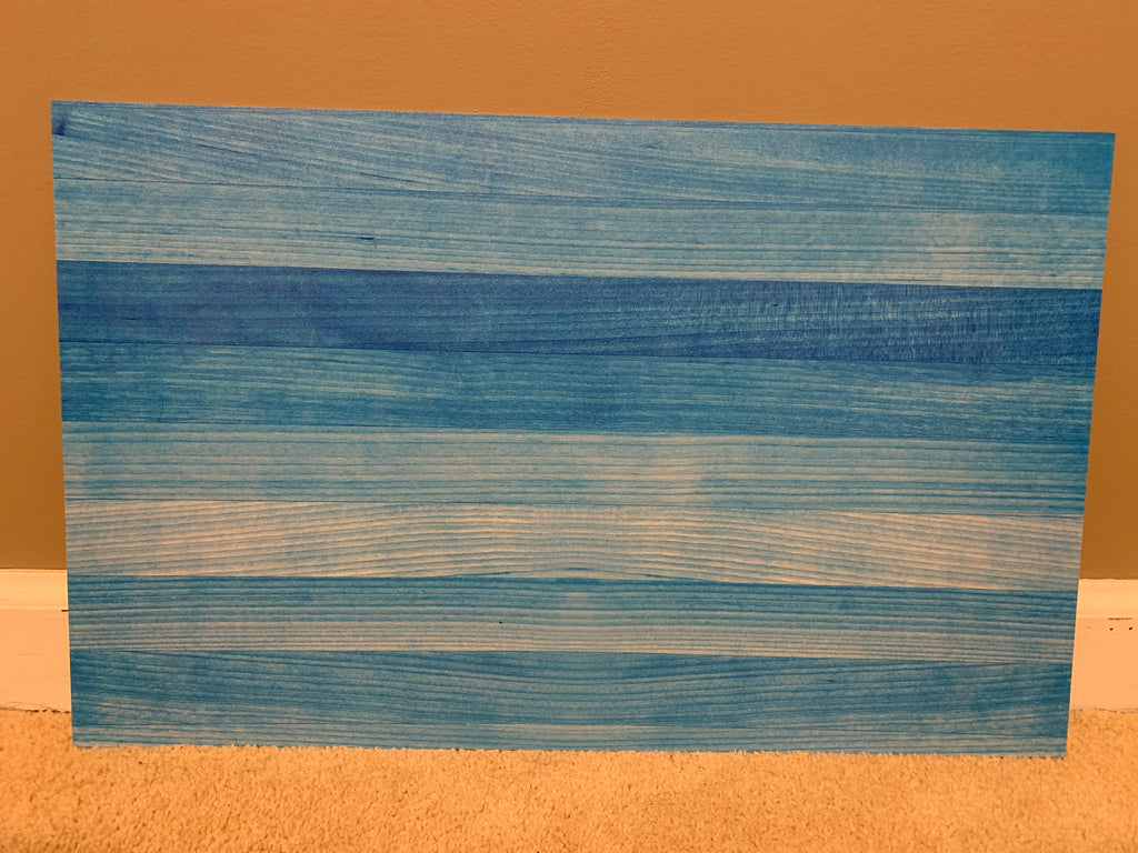 PatternPly® Full Coverage Blue Wood sheet showing the pattern