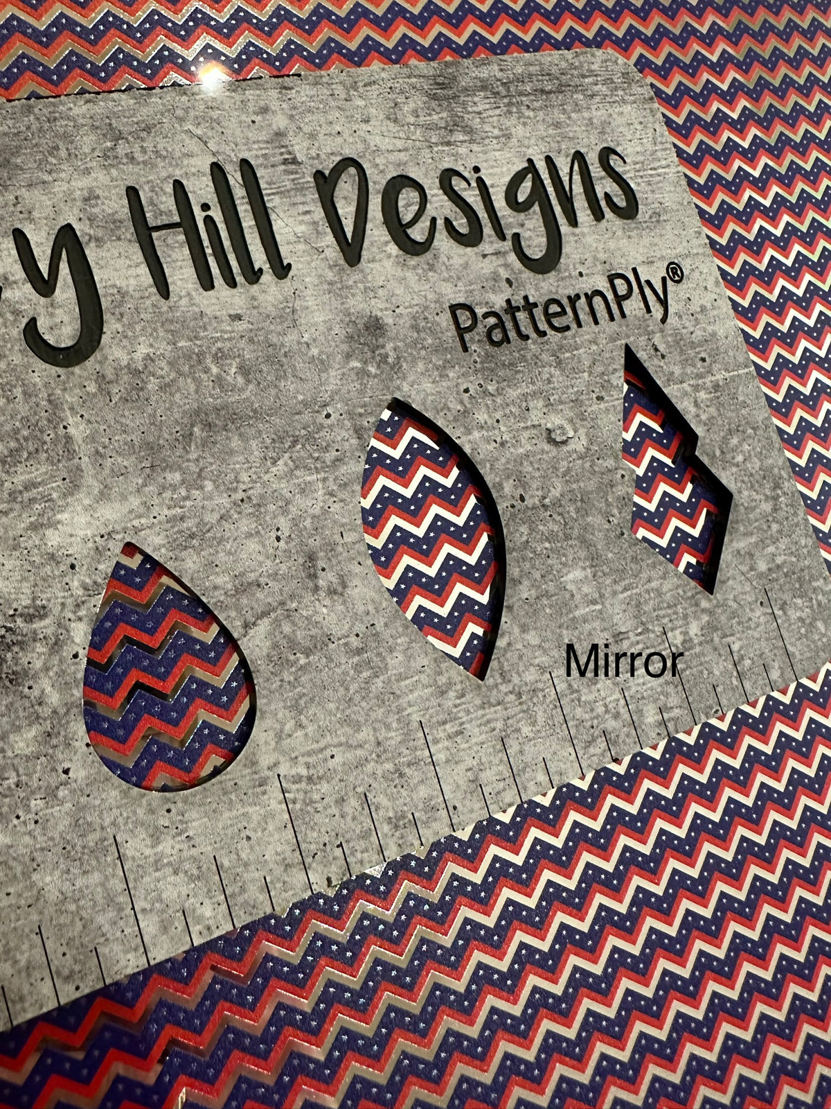 PatternPly® Scattered Micro Chevron Stars and Stripes product photo 4