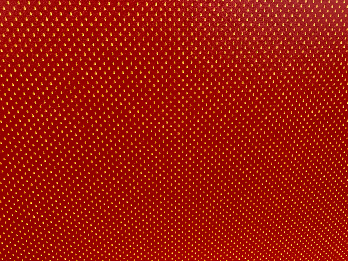 PatternPly® Full Coverage Strawberry Seeds sheet showing the pattern