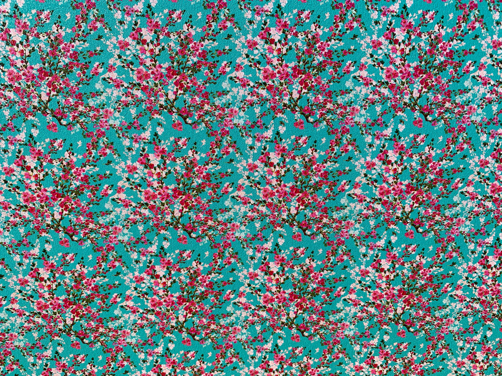 PatternPly® Full Coverage Micro Cherry Blossoms sheet showing the pattern