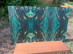 PatternPly® Full Coverage Mini Emerald Swirl sheet showing the pattern