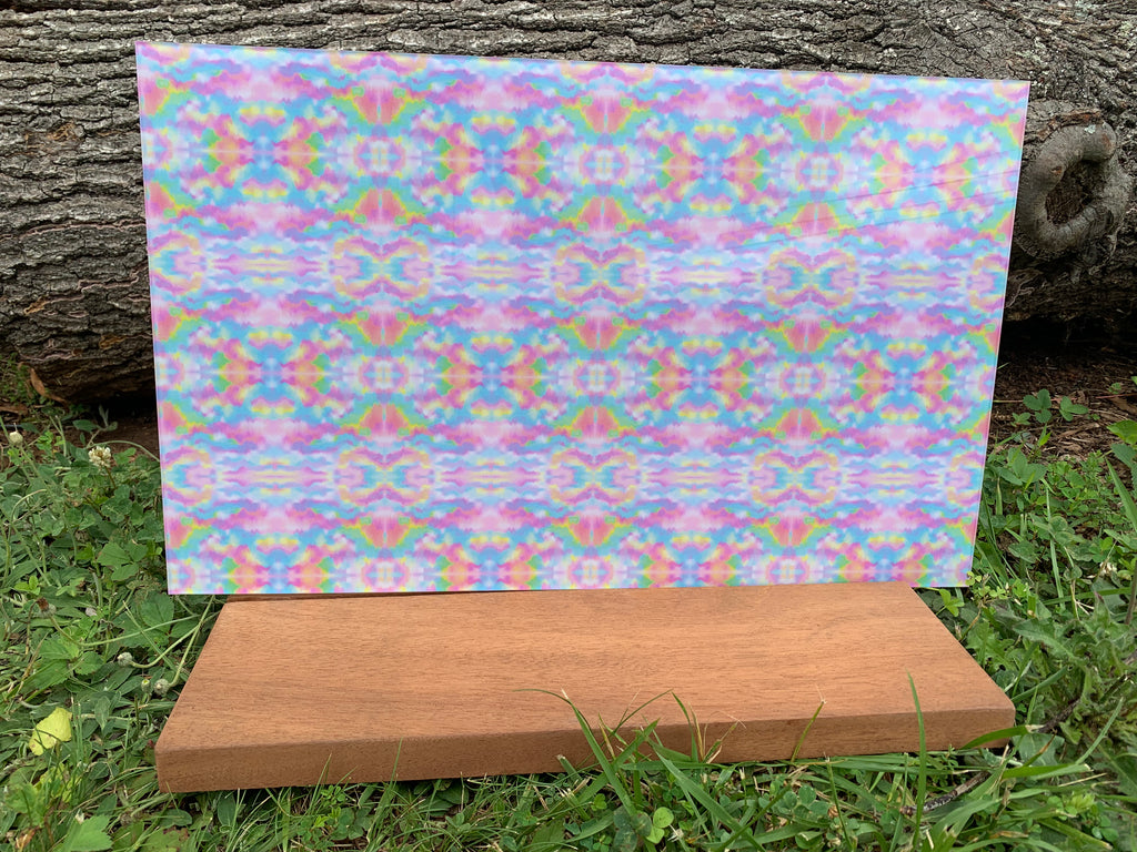 PatternPly® Full Coverage Blurred Pastel Rainbow Kaleidoscope product photo 2