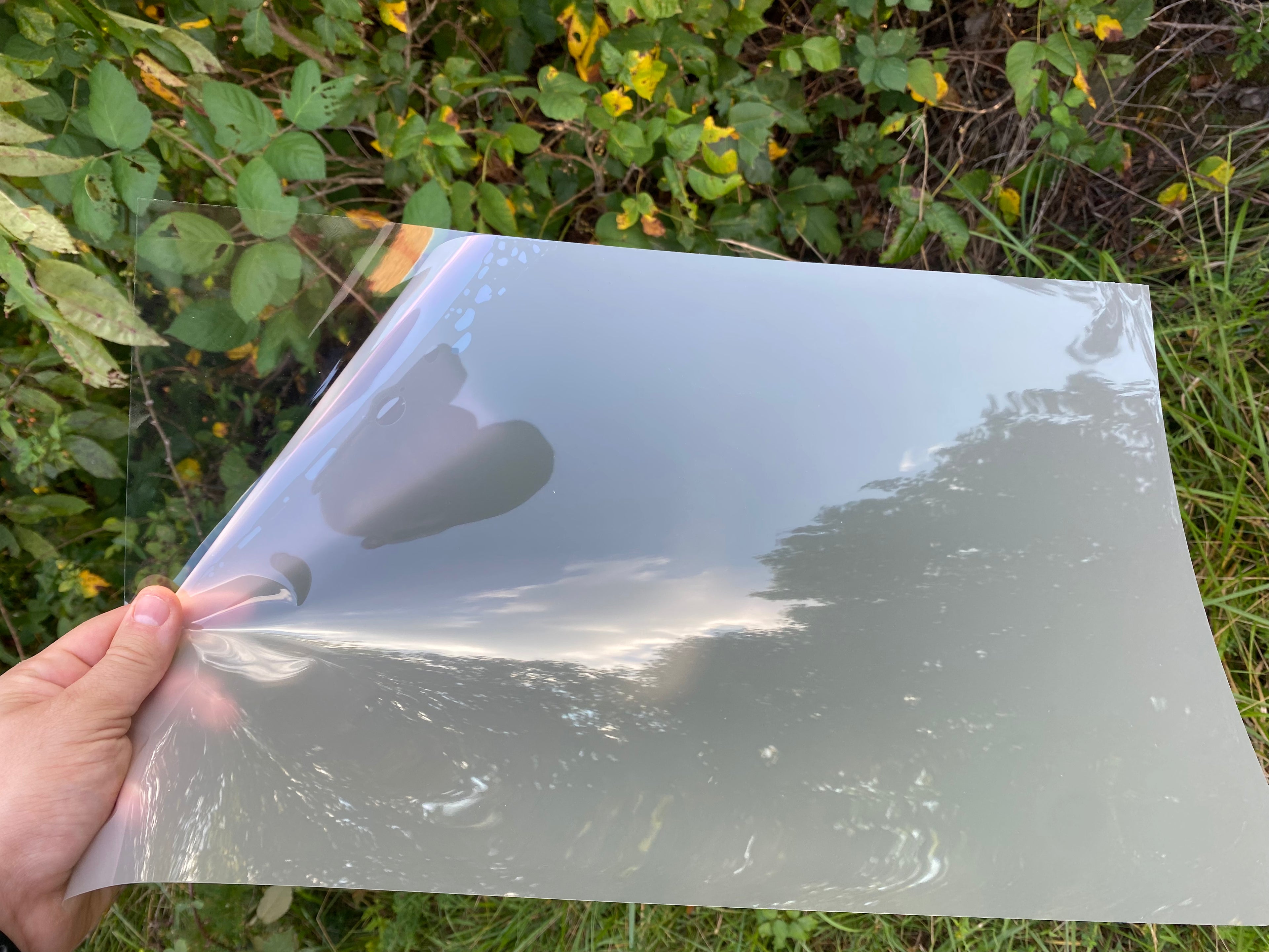 Flex Material Clear Peel and Stick