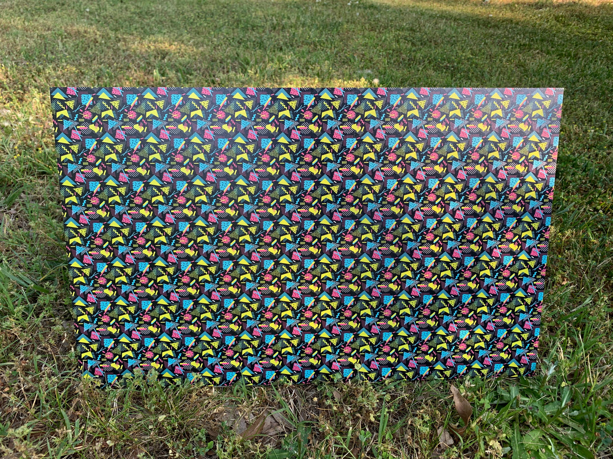 PatternPly® Full Coverage Mini 90s sheet showing the pattern