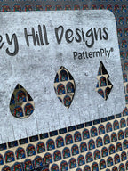 PatternPly® Scattered Nativity Windows sheet showing the pattern