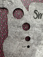 PatternPly® Full Coverage Micro Pink Hearts with Black Background product photo 3