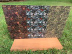 PatternPly® Full Coverage Hunting Camo Trio sheet showing the pattern