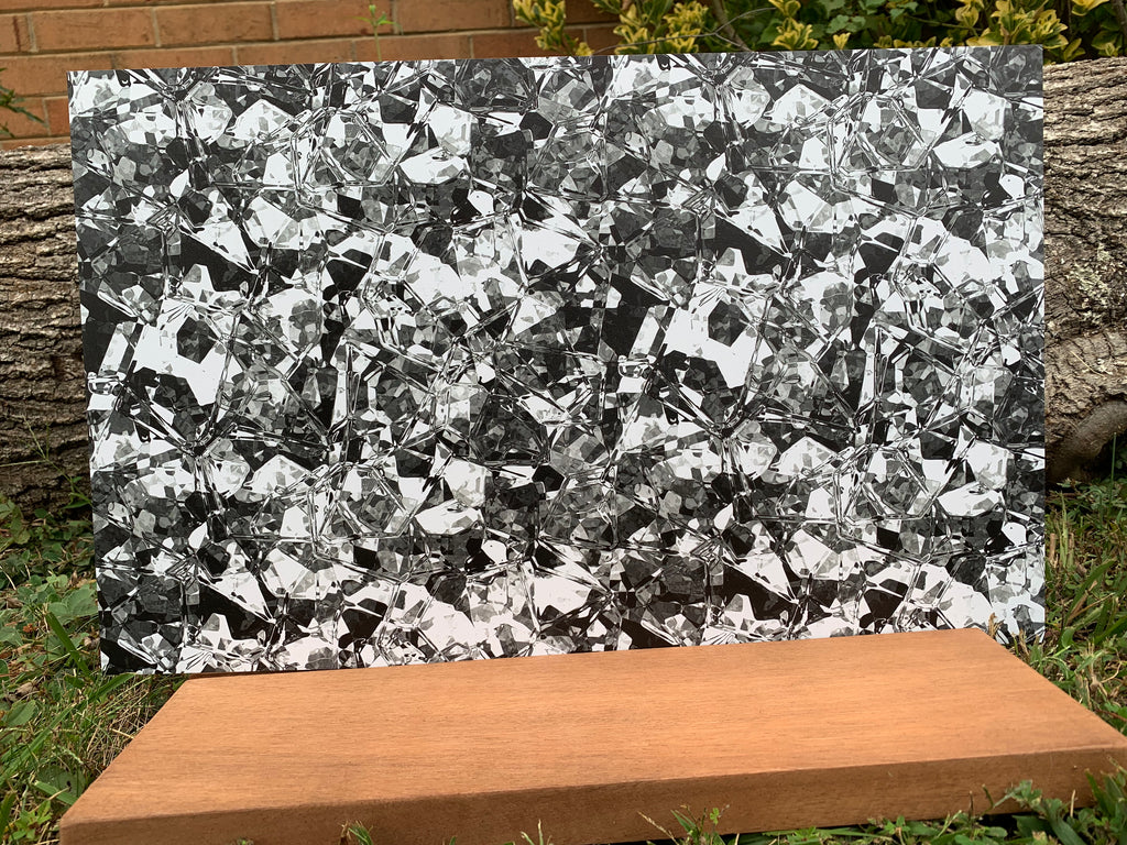PatternPly® Full Coverage Silver Ice sheet showing the pattern