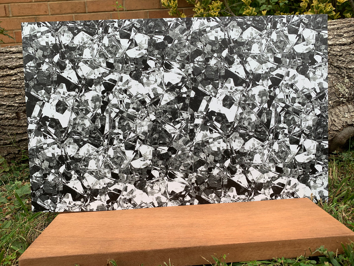 PatternPly® Full Coverage Silver Ice sheet showing the pattern