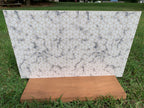 PatternPly® Full Coverage Gold Geometric Marble sheet showing the pattern