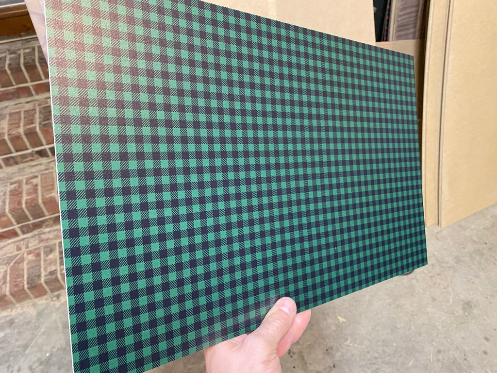 PatternPly® Full Coverage Green and Black Buffalo Plaid product photo 3