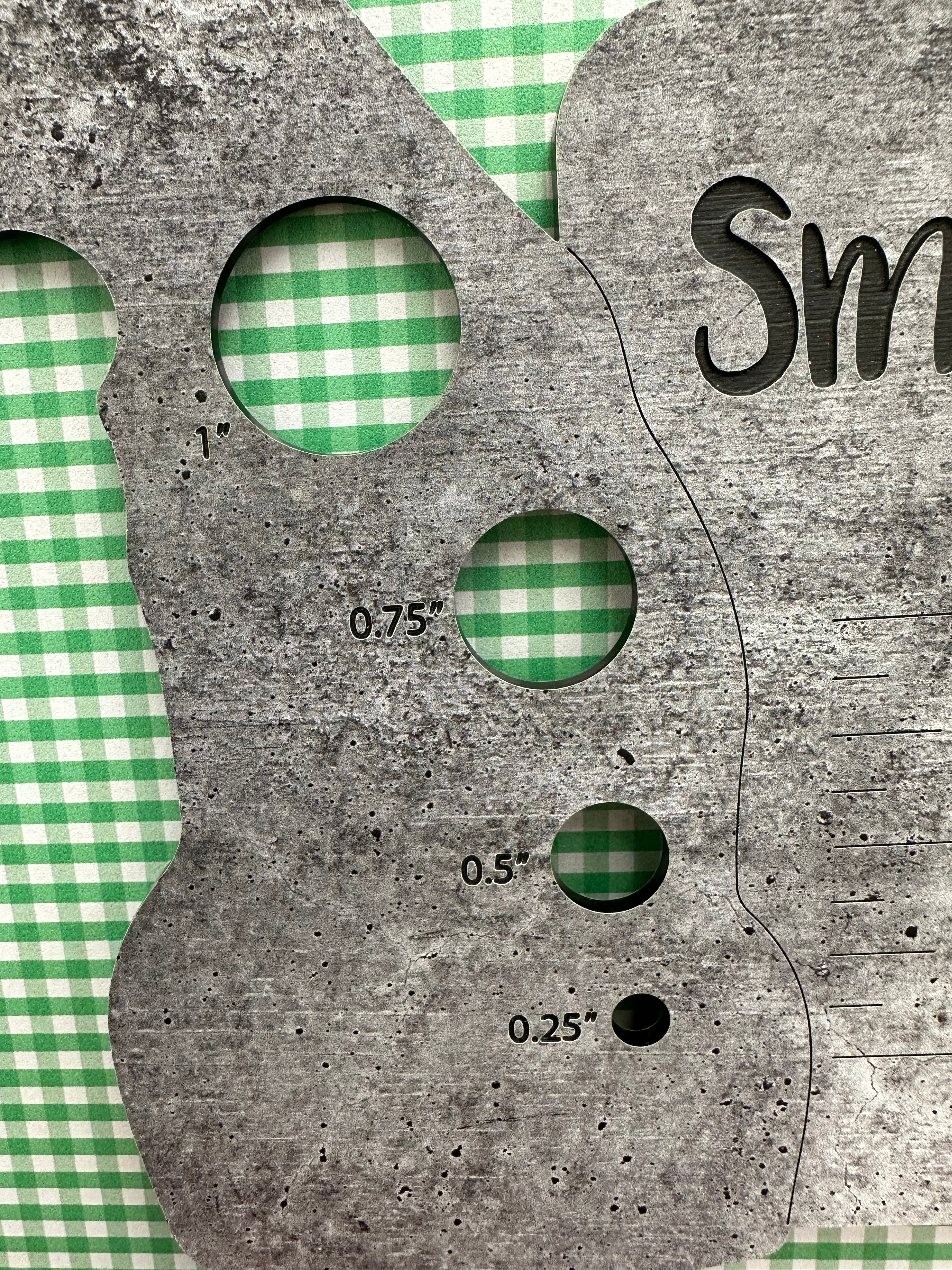 PatternPly® Full Coverage Micro Green Gingham product photo 2