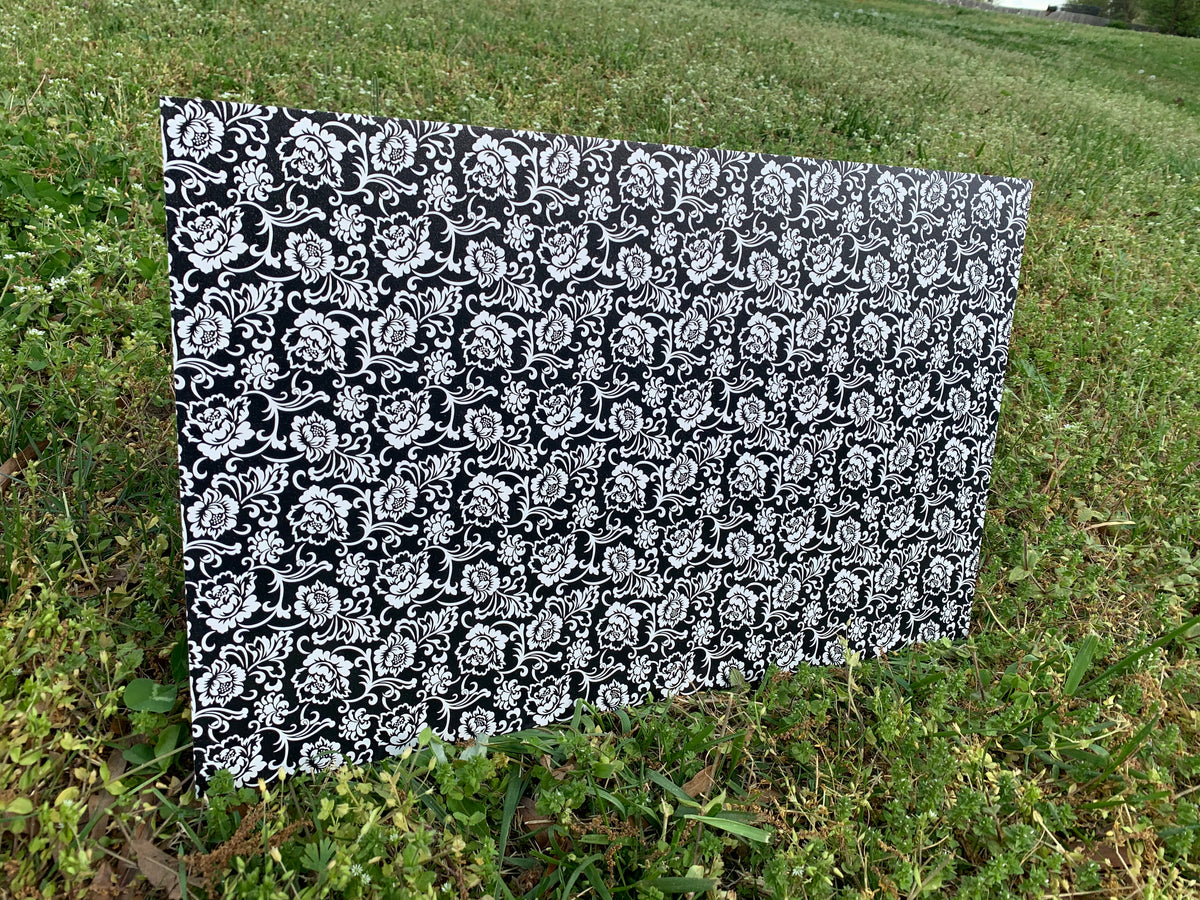 PatternPly® Full Coverage Black and White Filigree product photo 3