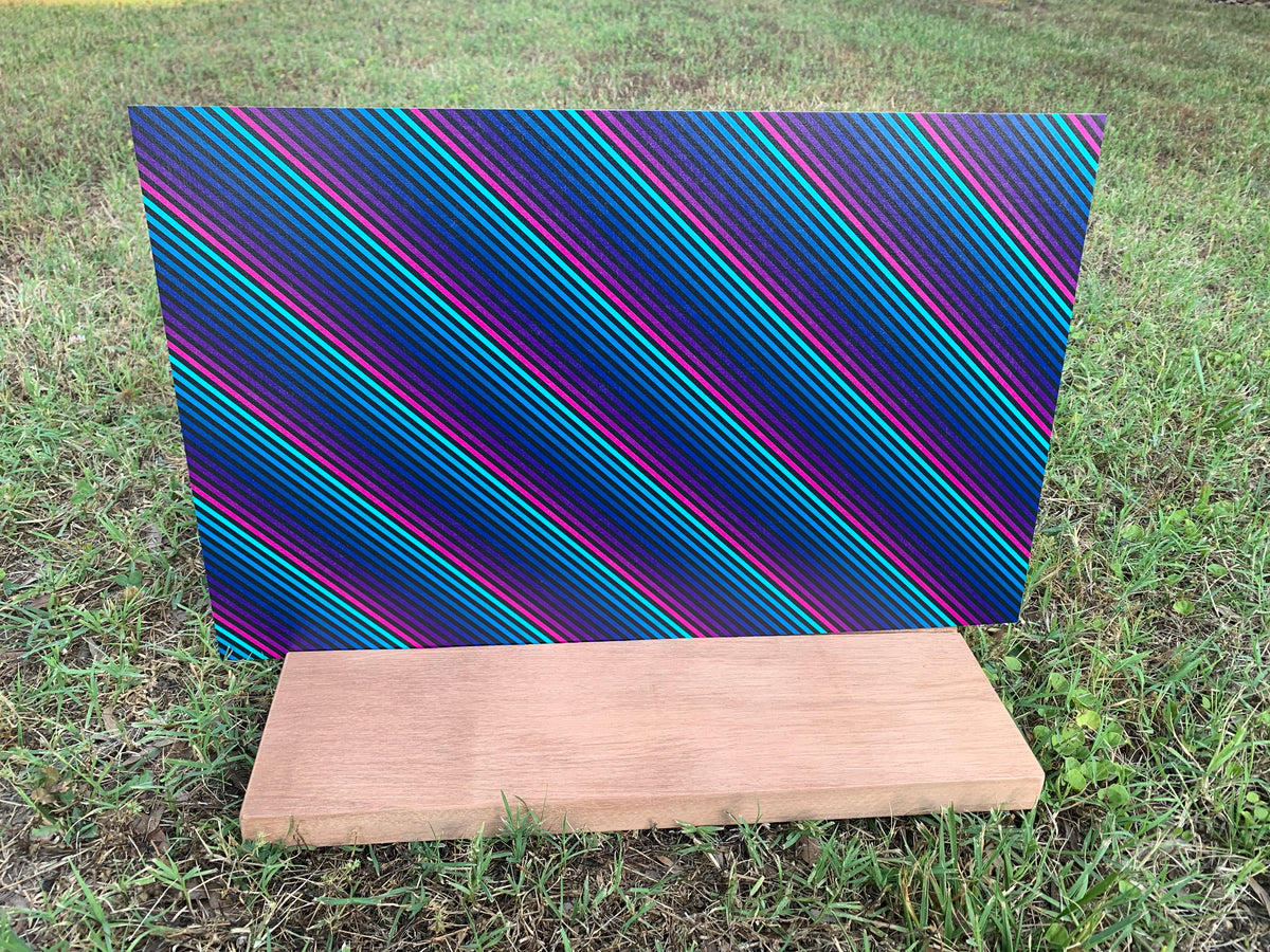 PatternPly® Full Coverage Diagonal Stripes sheet showing the pattern