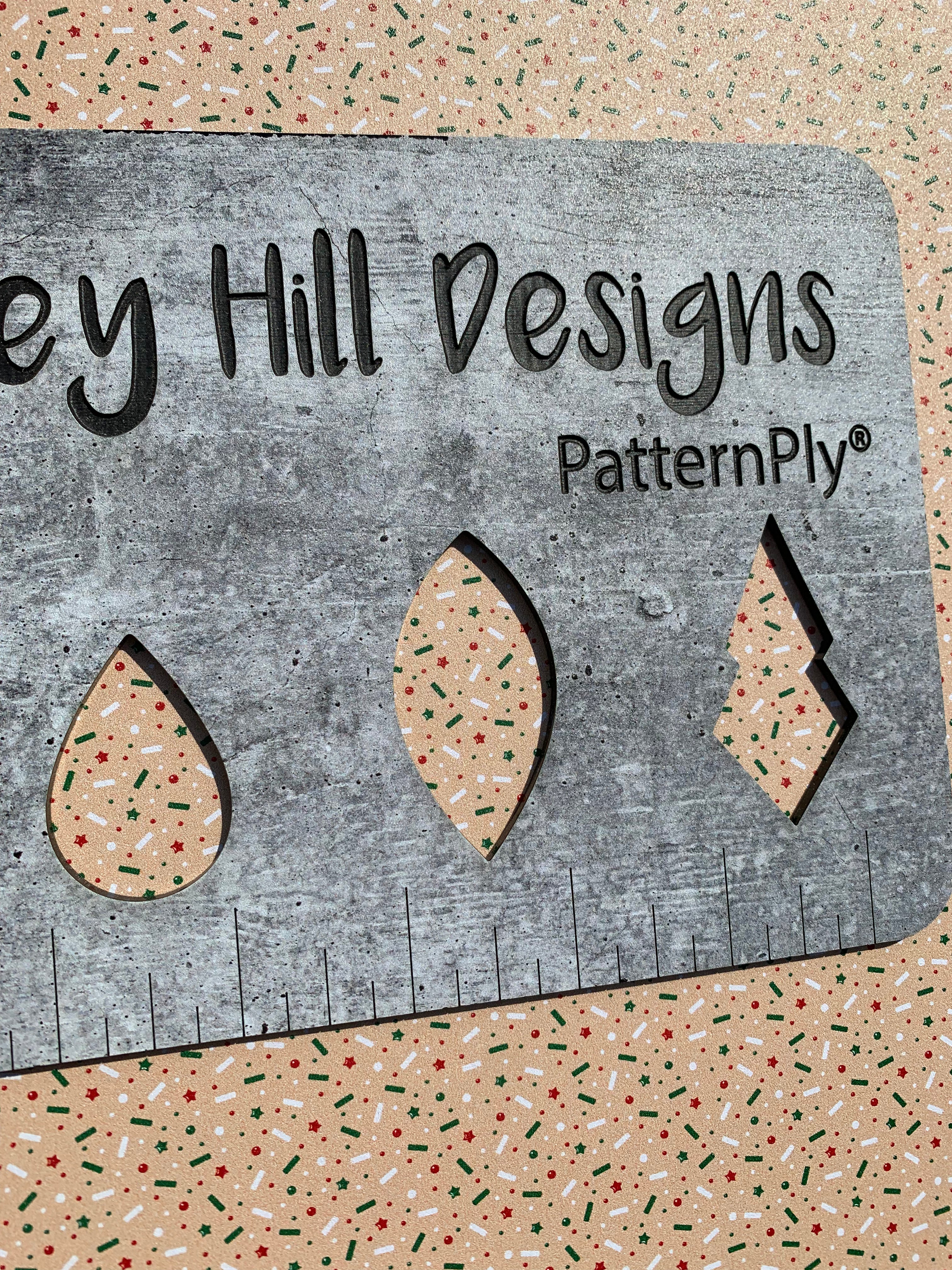 PatternPly® Full Coverage Micro Sugar Cookie Sprinkles sheet showing the pattern