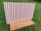 PatternPly® Full Coverage Watercolor Red and White Stripes product photo 3