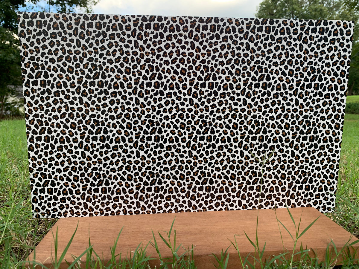 PatternPly® Full Coverage Black, White, and Brown Leopard product photo 4