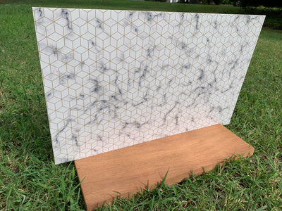 PatternPly® Gold Geometric Marble