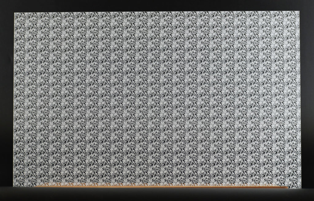 PatternPly® Scattered Micro White Lace sheet showing the pattern