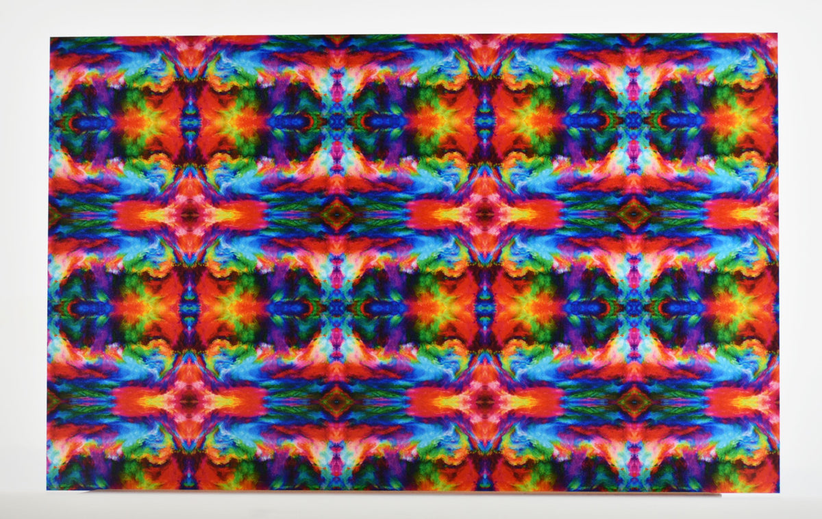 PatternPly® Full Coverage Micro Rainbow Storm sheet showing the pattern