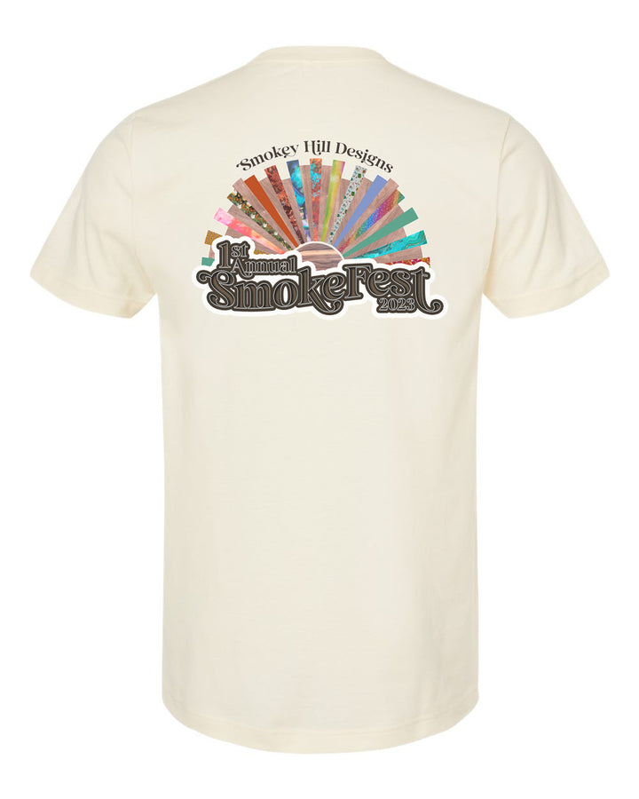 Adult SmokeFest T-Shirt #1 (Sunrise Design)