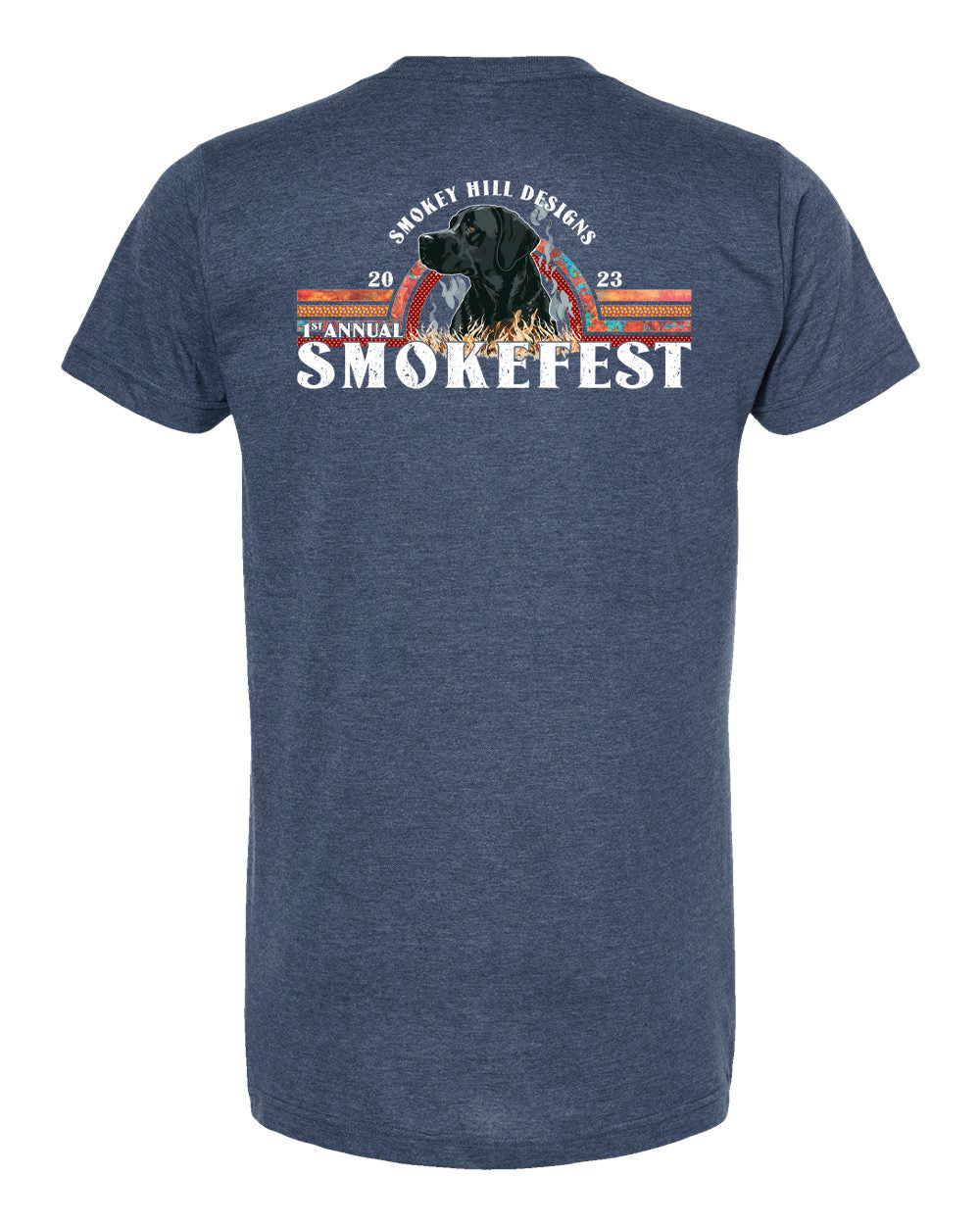 Adult SmokeFest T-Shirt #2 (Dog Design)