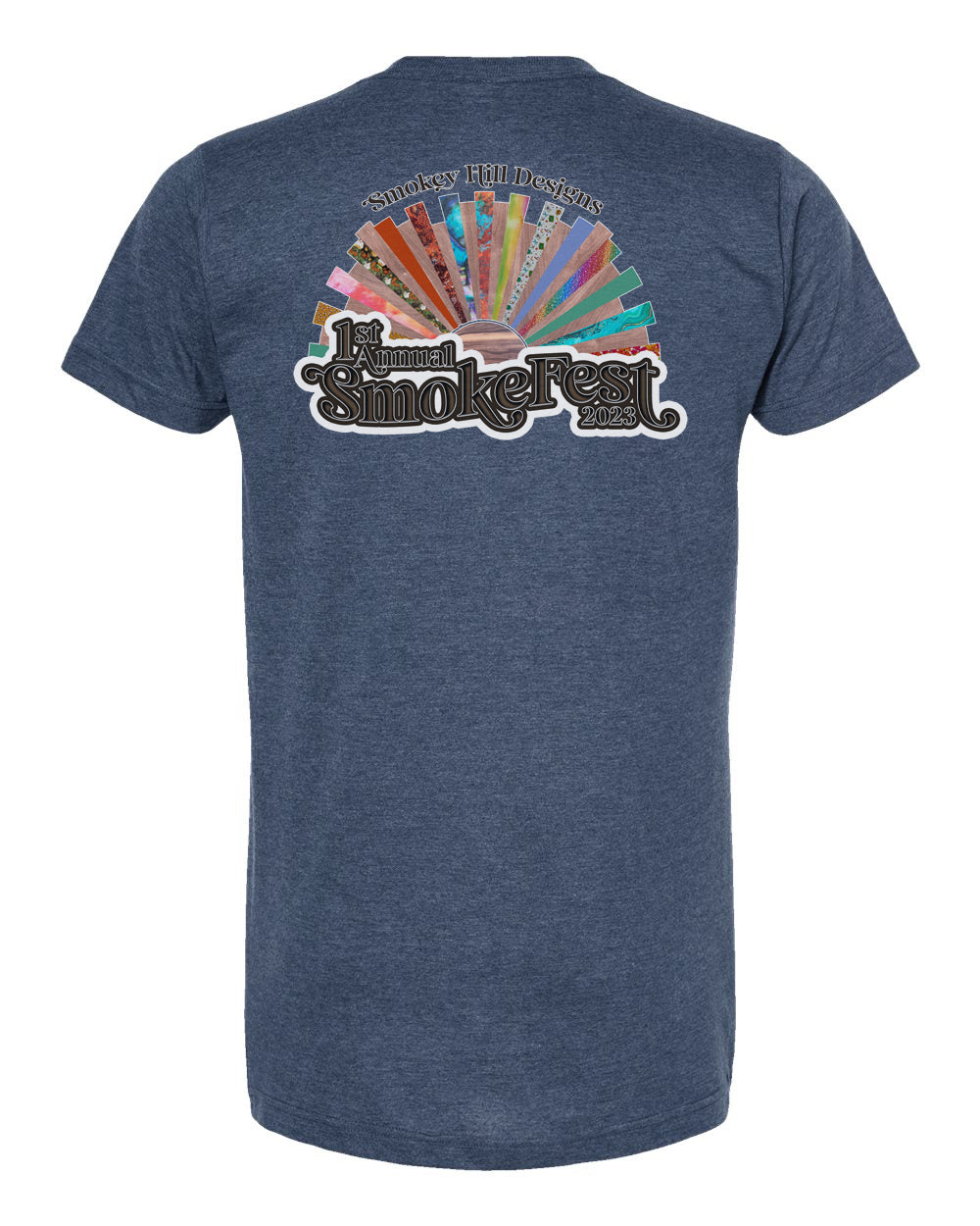 Adult SmokeFest T-Shirt #1 (Sunrise Design)