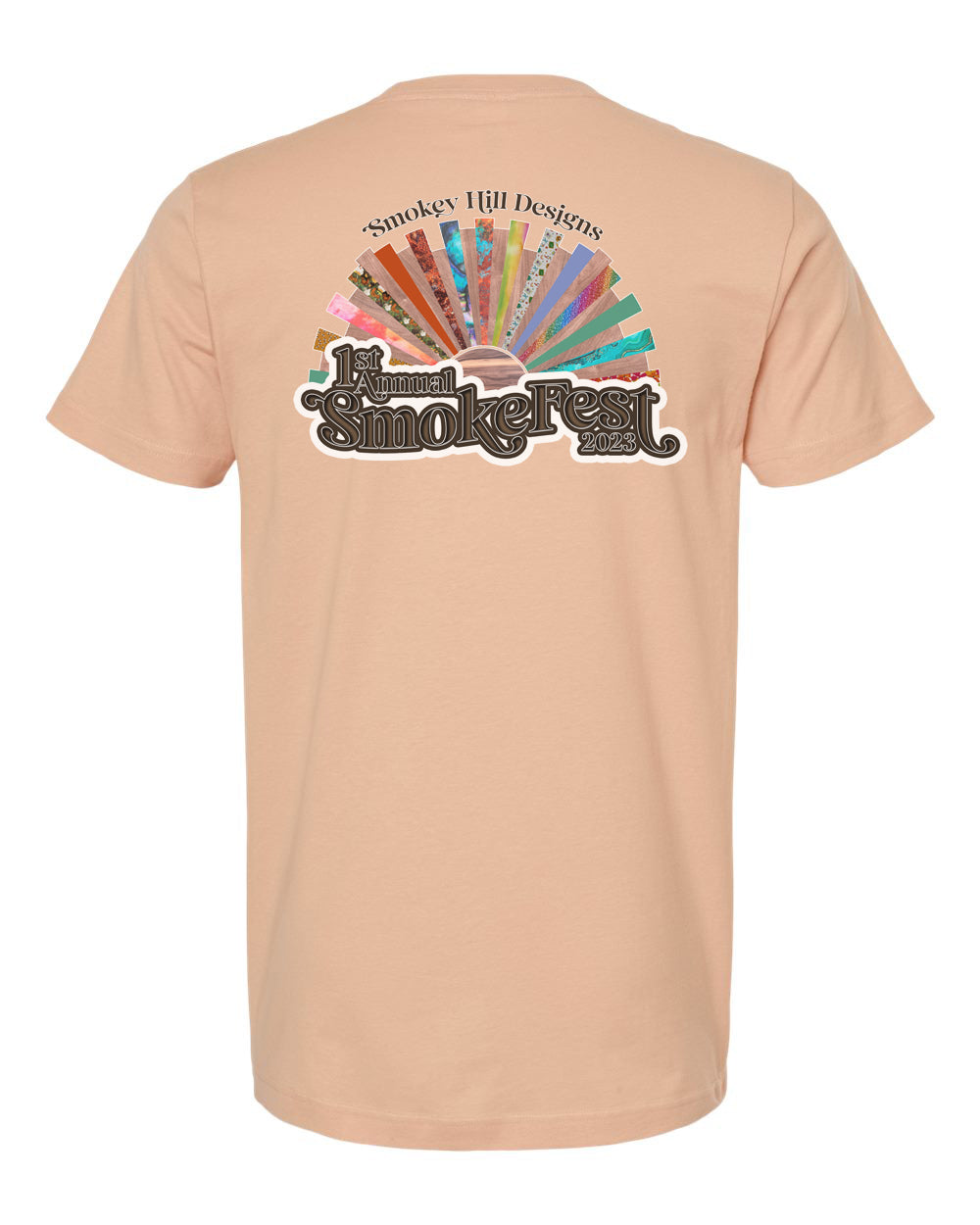 Adult SmokeFest T-Shirt #1 (Sunrise Design)