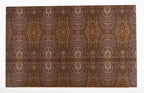 PatternPly® Full Coverage Micro Brown Tooled Leather sheet showing the pattern