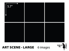 Large art scene size layout: 5.7