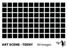 Teeny art scene size layout: 1.25