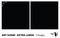 Extra Large art scene size layout: 9